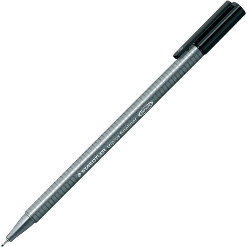 Marcador staedtler triplus fin 0,3mm 334 preto , Staedtler , MARCSTA070 , 4007817334089
